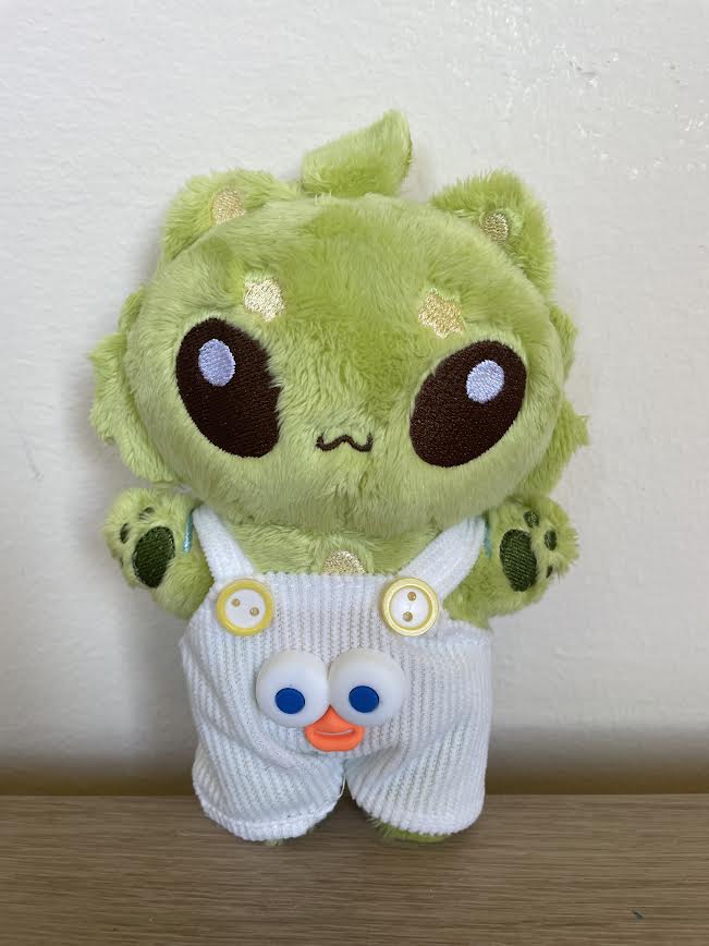 White Overalls [Fits Pluto]