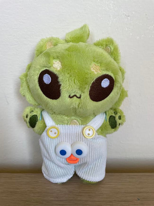 White Overalls [Fits Pluto]