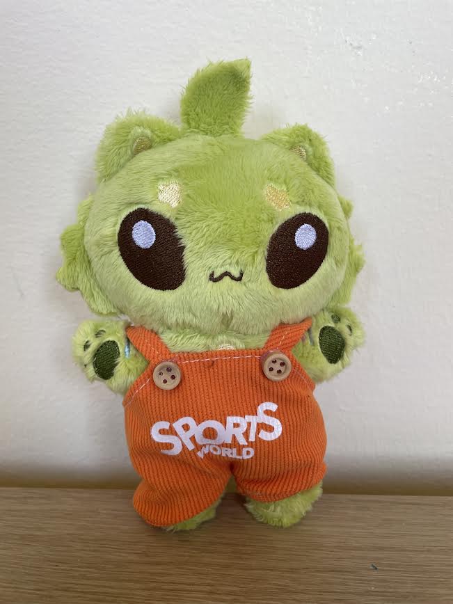Orange Sports Overalls [Fits Pluto]